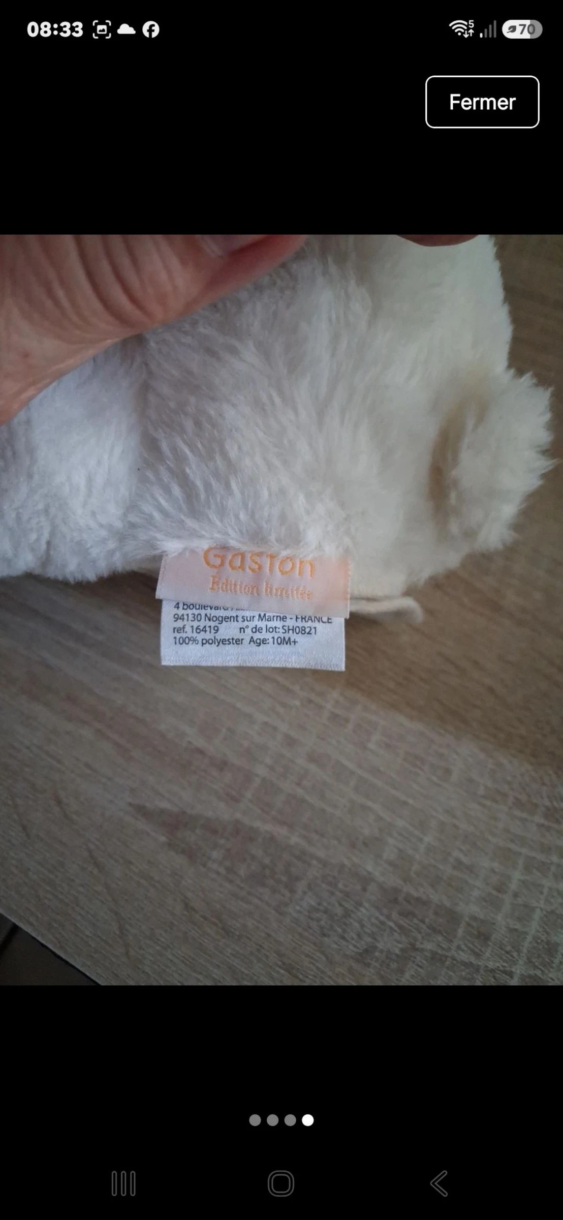 Peluche interactivo de oso muy suave – photo 3